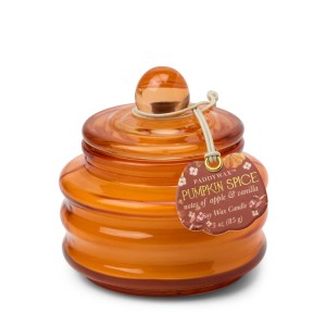 PKSP0302EU Beam 85g Glass Candle Paddywax, Orange - Pumpkin Spice